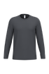 T-shirt LSL unisexe iDeal190 Ideal Dark Grey iDeal Basic Brand