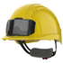 Casque de sécurité EVOLite® avec porte badge, ventilé, serrage crémaillère Yellow JSP