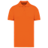 Polo piqué Bio180 homme Orange Kariban