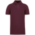 Polo piqué Bio180 homme Wine Kariban