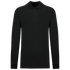 Polo piqué manches longues Bio180 homme Black Kariban