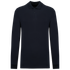 Polo piqué manches longues Bio180 homme Navy Kariban