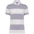 couleur Oxford Grey / White Stripes