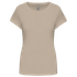 T-shirt col rond manches courtes femme Light Sand Kariban