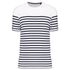 couleur White / Navy Stripes