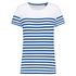 couleur White / Royal Blue Stripe