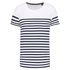 couleur White / Navy Stripes