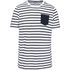 couleur White / Navy Stripes