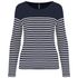 couleur Navy / White Stripes