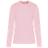 Sweat-shirt écoresponsable col rond enfant Pale Pink Kariban