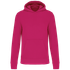 Sweat-shirt écoresponsable à capuche enfant Fuchsia Kariban