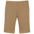 Bermuda chino homme Camel Kariban