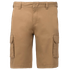 Bermuda multipoches homme Camel Kariban