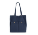 Sac à main à double poche frontale Washed Navy Kimood