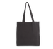 Tote bag avec fond et soufflet Washed black Kimood