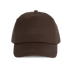 FIRST - CASQUETTE 5 PANNEAUX Chocolate K-up