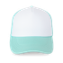 Casquette trucker - 5 Panneaux White / Pastel Cyan K-up