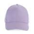 Casquette coton - 5 panneaux Light Violet K-up
