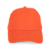Casquette à panneaux perforé - 6 panneaux Sunset Orange K-up