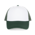 CASQUETTE TRUCKER ENFANT - 5 PANNEAUX White / Pineneedle Green K-up