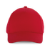 CASQUETTE ENFANT EN COTON - 5 PANNEAUX Cherry Red K-up