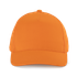 CASQUETTE ENFANT EN COTON - 5 PANNEAUX Orange K-up
