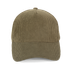 Casquette 5 panneaux en velours Dark Olive K-up