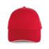 Casquette 5 panneaux avec sandwich - K-up Gold Label Classic Red / White K-up
