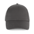 Casquette en coton bio 5 panneaux - K-up Gold Label Dark Grey K-up