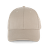 Casquette en coton bio 6 panneaux - K-up Gold Label Beige K-up