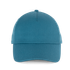 Casquette en toile de coton 5 panneaux - K-up Gold Label Cadet Blue K-up