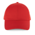 Casquette en toile de coton 6 panneaux - K-up Gold Label Crimson Red K-up