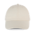 Casquette en toile de coton 6 panneaux - K-up Gold Label Ecru K-up