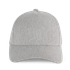 Casquette en coton recyclé 5 panneaux Flint Grey K-up