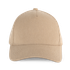 Casquette en coton recyclé 5 panneaux Hemp K-up