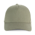 Casquette en coton recyclé 5 panneaux Shale Green K-up