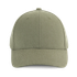 Casquette 6 panneaux en coton recyclé Shale Green K-up