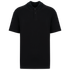 Polo écoresponsable maille piquée à épaules tombantes homme Black Native Spirit
