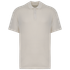 Polo écoresponsable maille piquée à épaules tombantes homme Ivory Native Spirit
