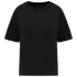 T-shirt écoresponsable oversize délavé femme Washed black Native Spirit