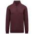 Sweat-shirt écoresponsable à col montant zippé homme Dark Cherry Native Spirit