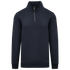 Sweat-shirt écoresponsable à col montant zippé homme Navy Blue Native Spirit