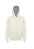 Hoodie Regular Zipped Vintage White GRAMMA