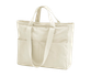 DUAL HANDLE CARGO POCKET TOTE 475GSM Natural WESTFORD MILL