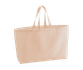 Oversized Canvas Bag 475G Peach Westford Mill