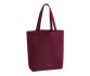 HEAVYWEIGHT CANVAS TOTE BAG 475GSM Burgundy WESTFORD MILL