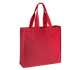 CHEVRON HANDLE SHOPPER 407GSM Scarlet Red WESTFORD MILL