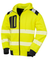 Sweat-shirt à capuche de sécurité recyclé Fluorescent Yellow Result