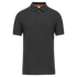 Polo écoresponsable homme Dark Grey WK. Designed To Work