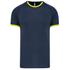 couleur Navy Heather / Fluorescent Yellow